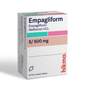 Empagliform 5-500 mg tablet, empagliflozin and metformin for diabetes