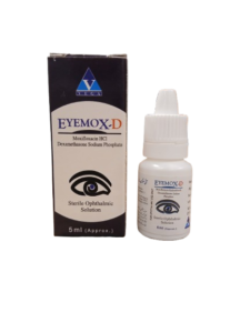 Eyemox D Eye Drops antibiotic steroid for bacterial eye infection treatment