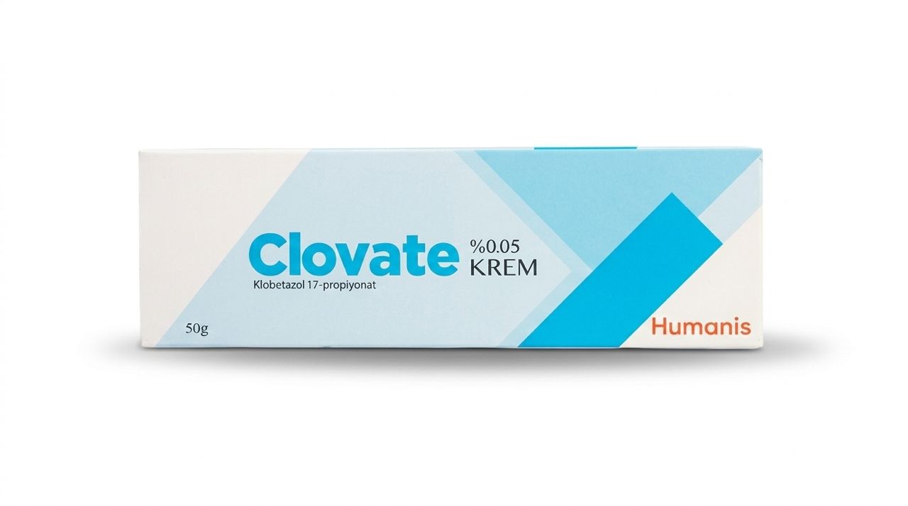 Clovate® 0.05 percent cream clobetasol propionate topical corticosteroid tube