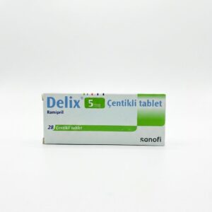 Delix 5 mg ramipril scored tablet