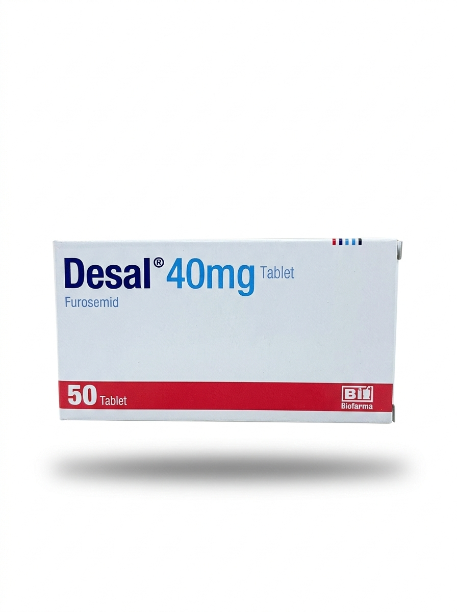 Desal® 40 mg Tablet Furosemide 40 mg blister pack