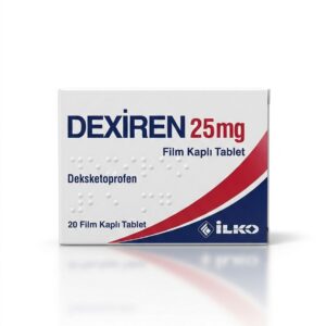 DEXIREN 25 mg dexketoprofen film coated tablet