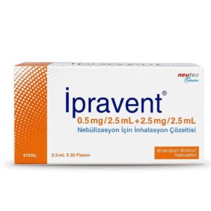 Ipravent® nebulizer solution ipratropium bromide salbutamol inhalation vials