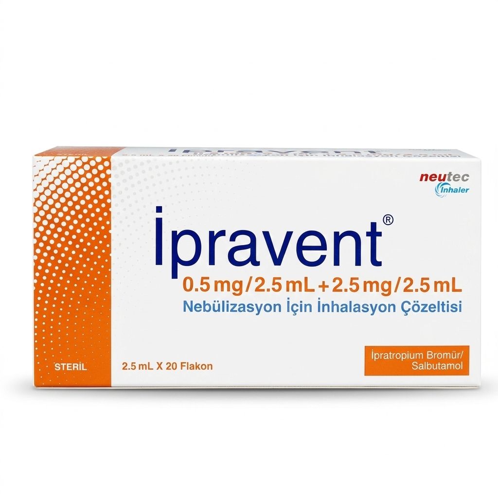 Ipravent® nebulizer solution ipratropium bromide salbutamol inhalation vials