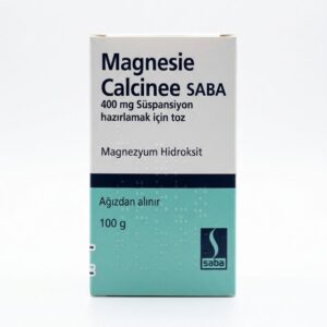Magnesie Calcinee SABA 400 mg magnesium hydroxide suspension