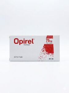 Opirel 75 mg clopidogrel film tablet