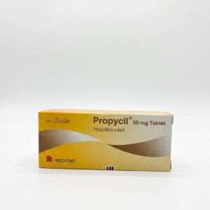 Propycil® 50 mg propylthiouracil tablet blister pack packaging