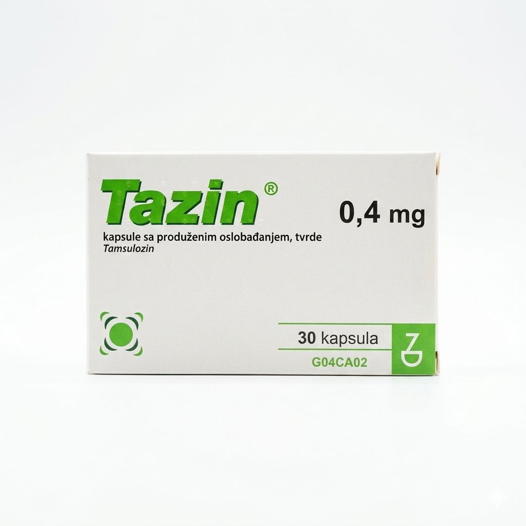 Tazin® 0.4 mg tamsulosin prolonged release capsules 30 capsules