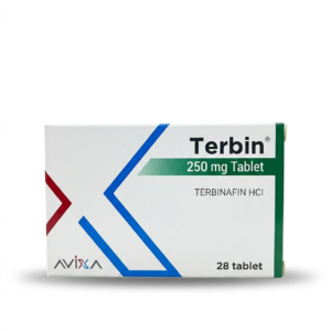 Terbin® 250 mg Tablets Terbinafine 28 tablet pack