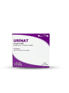 URİNAT® 20 mg 2 mL injection containing furosemide used to treat edema and fluid retention