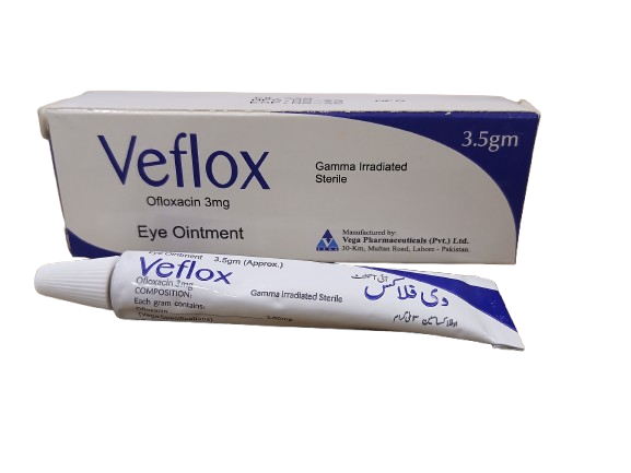 Veflox Eye Ointment ofloxacin ophthalmic antibiotic for eye infection care